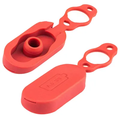 Obrázek produktu pro Avizar, kryt pro nabíjecí konektor elektrických koloběžek Xiaomi M365 / M365 Pro, červený
