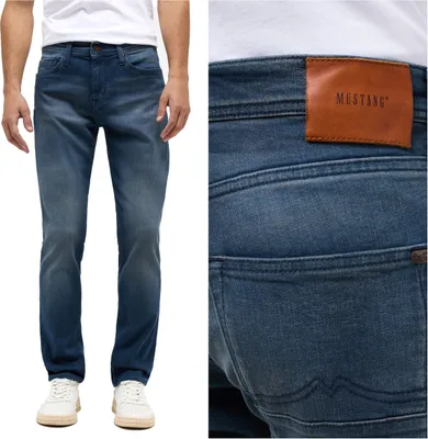 Produktbild von MUSTANG, Herren Jeanshosen, Slim fit, VEGAS SLIM, W33 L30, Blau, Jeans, baggyjeans, buggy