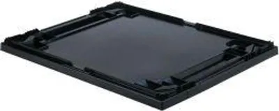 Produktbild von LA-KA-PE Auflagedeckel schwarz für Kastenmaß B800xT600 mm
