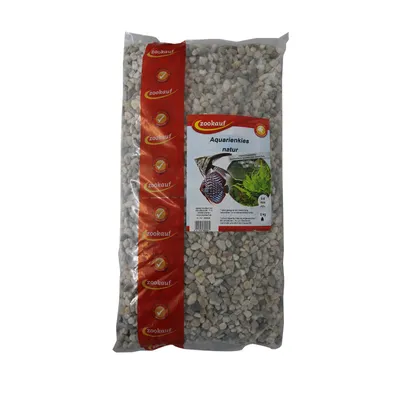 Produktbild von zookauf Aquarienkies natur 5 - 8 mm 5 kg