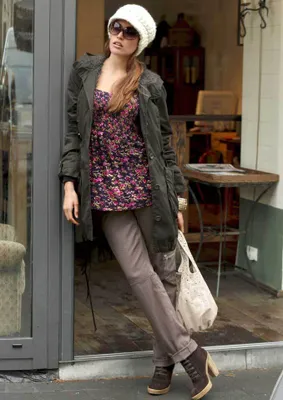 Produktbild von Aniston Damen Jacke, oliv, Größe:38