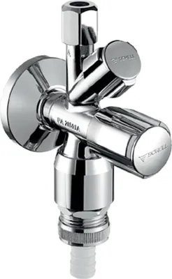 Image de Robinet d'angle combiné Schell avec aérateur DN 15 (1/2") No. 41082 (1853) chromé