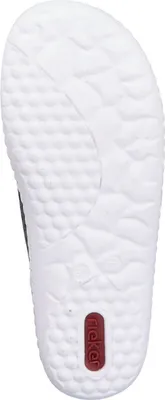 Produktbild von Rieker Damen Slipper sommerliches Lochmuster und leichte Riricon Laufsohle 52805, Größe:42 EU, Farbe:Blau