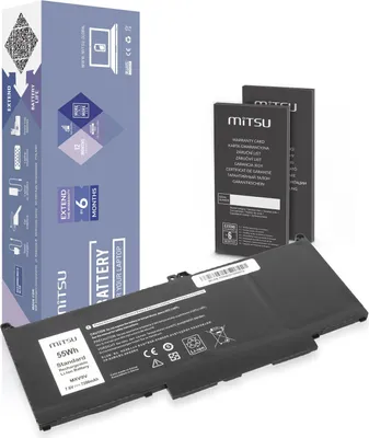 Produktbild von Mitsu MITSU DELL LATITUDE MXV9V 7200mAh 55Wh 7,6V