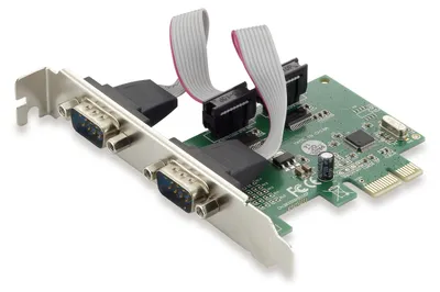 Zdjęcie produktu dla Conceptronic SRC01G, PCIe, RS-232, PCIe 1.1, Zielony, Chiny, 2,5 Gbit/s
