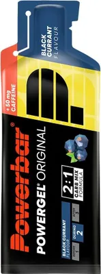 Produktbild von Powerbar Powergel Energie-gel Schwarze Johannisbeere 41g Schwarz  Schwarz One Size