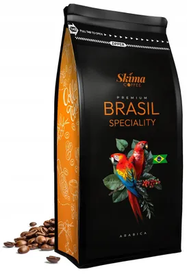 Produktbild von Kaffeebohnen 500 g BRASILIEN SPECIALTY 100 % Arabica frisch geröstet + Tassenuntersetzer