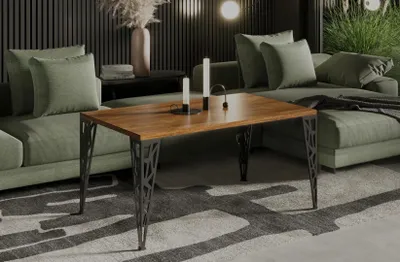Immagine prodotto di Endo-Möbel tavolino Monza 100x60x51 cm design tavolo soggiorno moderno (rovere Stirling)