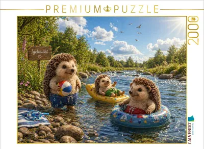 Produktbild von CALVENDO Puzzle Sommer in der Igelbucht | 2000 Teile Lege-Größe 90x67cm Foto-Puzzle für glückliche Stunden