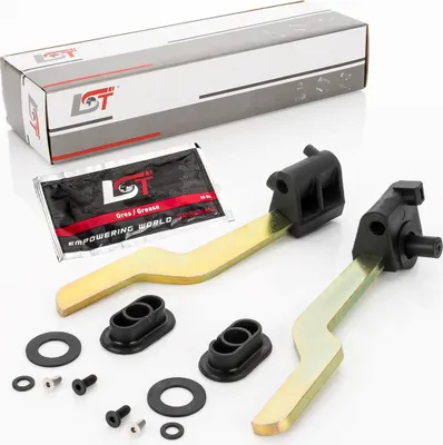 Produktbild von 2x Verdeck Reparatursatz Schiebestück Verschlusshaken links rechts für BMW 3 E46
