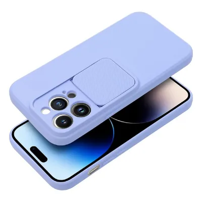 Obrázek produktu pro SlideSoft Case kryt s ochranou fotoaparátu Bumper TPU kryt Nárazuvzdorné pouzdro na mobilní telefon kompatibilní s iPhone 15 Plus Blue
