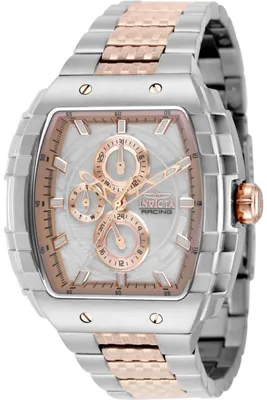 Zdjęcie produktu dla Invicta S1 Rally 50243 Zegarek Męski - Mechanizm Kwarcowy - Stal Nierdzewna z Srebrną Tarcza - 47 mm
