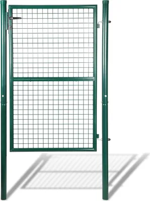 Produktbild von Jopassy Gartentor Gartentür verzinkter Stahl abschließbar 100x 100 cm , grün