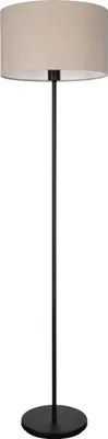 Image de Lampadaire EGLO ''Feniglia'', E27, acier, textile/lin, naturel