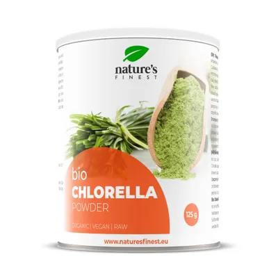 Nature's Finest Chlorella pulver, superfood, Eisen & Vitamin, #WeAreNature