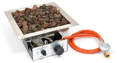 Produktbild von Happy Cocooning, eingebauter, quadratischer Brenner