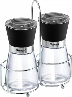 Produktbild von Westmark Menage mit 2 Gewürzmühlen »Blacky«, 63572260