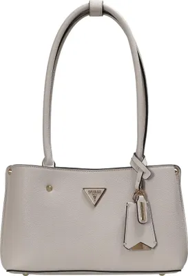 Produktbild von GUESS Taschen Schultertasche Kunstleder Meridian II Shoulder Satchel ivory