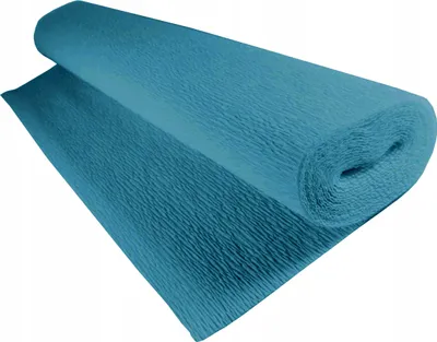 Produktbild von Krepina włoska niebieska 50 x 250 cm, gramatura 180g/m2
