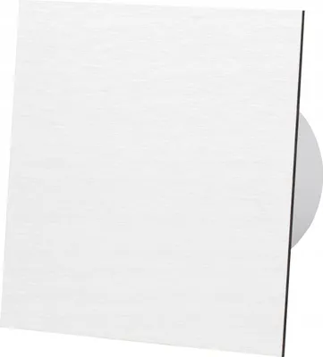 Produktbild von AIRROXY dRim 100 TS Ventilator mit Zeitschaltuhr, silber