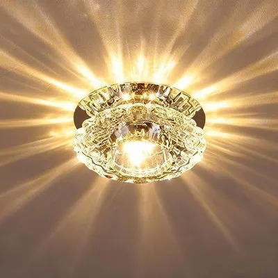 Zdjęcie produktu dla Lampa LED do przedpokoju i salonu – 3 W, biała – ciepła biel