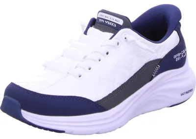 Produktbild von Skechers Damen Lowtop-Sneakers CONTOUR FOAM - COZY FIT 38807-36, 38840-36, 38840-37, 38840-38, 38840-39, 38840-40, 38840-41, 49406-36, 49406-37, 49406-38, 49406-39, 49406-40, 49406-41, 49406-42, 49446-36, 49446-37, 49446-38, 49446-39, 49446-40, 49446-41, 49446-42 SKE-150404 white/navy 36