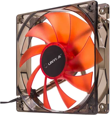 Produktbild von UNYKAch 51792, Ventilator, 12 cm, 1200 RPM, Grau, Transparent
