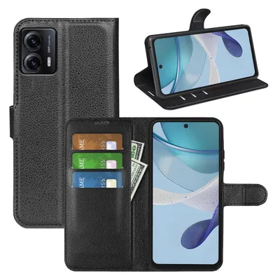 Obrázek produktu pro Pro Motorola Moto G85 5G Smart Mobile Phone Case Black Leatherette Case Cover Case Book