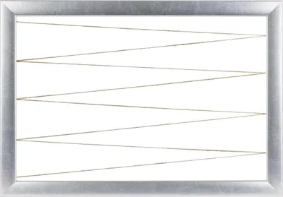Produktbild von Fotohalter Pinnwand Fotorahmen Silber Neo Collage Line Bilderrahmen inklusive CLAMARO , Größe:60x40cm (Querformat)