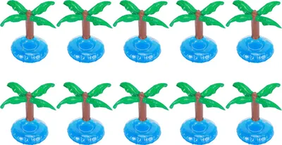 Zdjęcie produktu dla 10 sztuk Nadmuchiwany uchwyt na napoje PVC Pływająca mata na kubek na basen Impreza Plaża