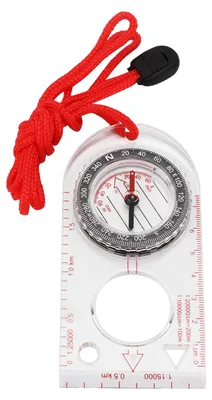 Image de Boussole d'orientation, portable, légère, résistante, étanche, idéale pour la randonnée et diverses activités de plein air