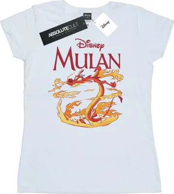 Produktbild von Disney - "Dragon Fire" T-Shirt für Damen BI16232 (L) (Weiß)