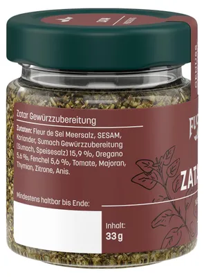 Produktbild von Zatar Gewürzzubereitung