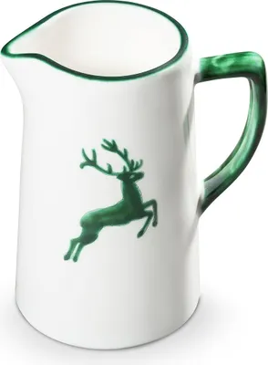 Produktbild von Gmundner Keramik Grüner Hirsch Wasserkrug 0,7 Liter