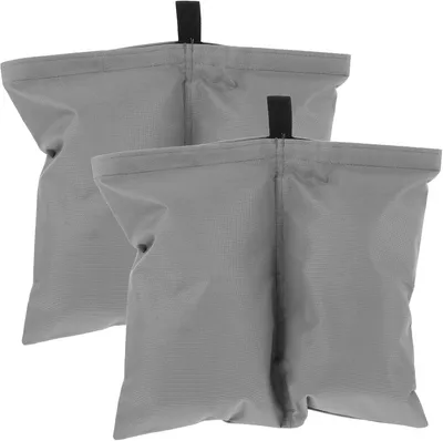Produktbild von Zeltgewichtssäcke 2 Stück aus Oxford-Gewebe für Outdoor-Camping mit 20-25 Pfund Gewicht für Dachkonstruktionen und Terrassenzelte