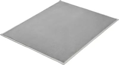 Produktbild von Kleine Wolke Badteppich VELVET Platinfarben 50 x 60 cm