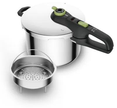 Immagine prodotto di TEFAL Secure Trendy pentola a pressione da 6 litri con cestello