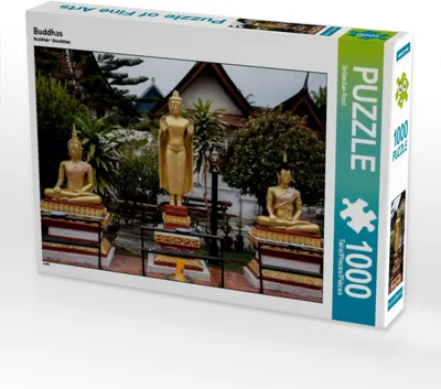 Produktbild von Calvendo Buddhas 1000 Teile Puzzle quer 640x480mm, Rost Sebastian; 7309297