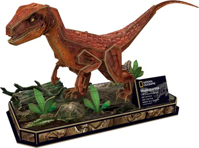Image de CubicFun Cubic Fun 3d Puzzle NG Velociraptor