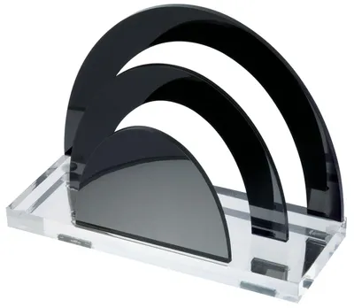 Immagine prodotto di Portalettere WEDO "acryl exklusiv", trasparente/nero