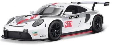 Obrázok produktu pre BBURAGO Porsche 911 RSR GT, Model superšportového automobilu, predmontovaný, 1:24, Race 1:24 Porsche 911 RSR GT, Akékoľvek pohlavie, Kov, Plast