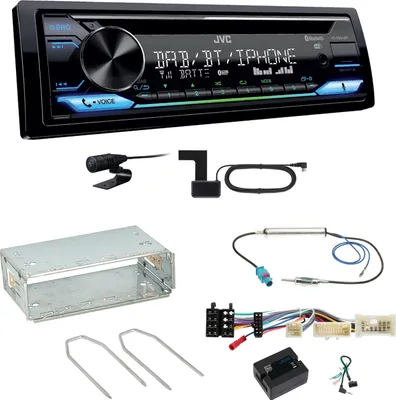 Produktbild von JVC KD-DB912BT Digitalradio Bluetooth Einbauset für Mercedes Citan W415