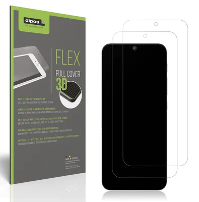 Produktbild von 2x Full Cover Schutzfolie matt für Realme 10 Pro Panzerfolie Anti-Shock