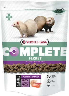 Produktbild von Versele Laga Frettchenfutter Komplett 10Kg - Hochwertiges Extrudat Mit 36% Protein