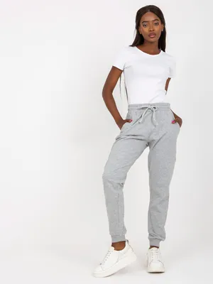Produktbild von Basic Feel Good Jogginghosen für Frauen Nikoe grau L