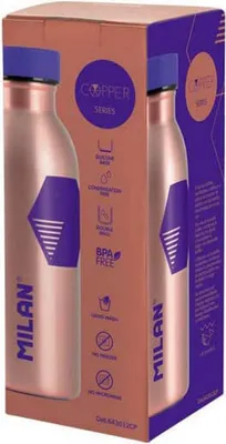 Zdjęcie produktu dla Butelka termiczna 354ml Copper fioletowa MILAN