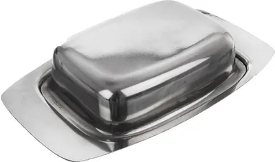 Produktbild von ORION Butterdose Butter-Behälter aus Stahl mit Deckel