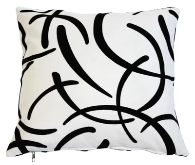 Produktbild von Kissenbezug 50x50 cm Weiß Wildlederoptik mit Flock Kissenhülle