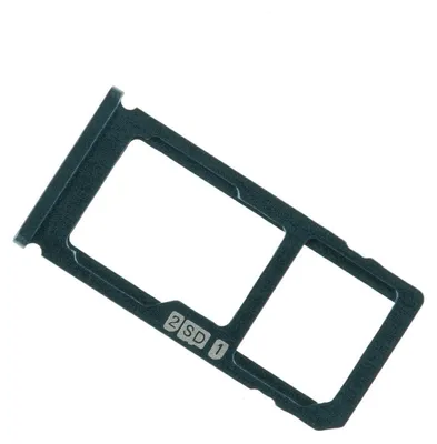 Produktbild von Nokia 3 Sim Karten Halter Tray Fach (Polished Blue), Blau