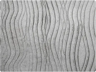 Produktbild von Wellen auf Sand – Bodenschutzmatte – Stuhlunterlage 120x90 cm – Rutschfest – Hartbodenmatte